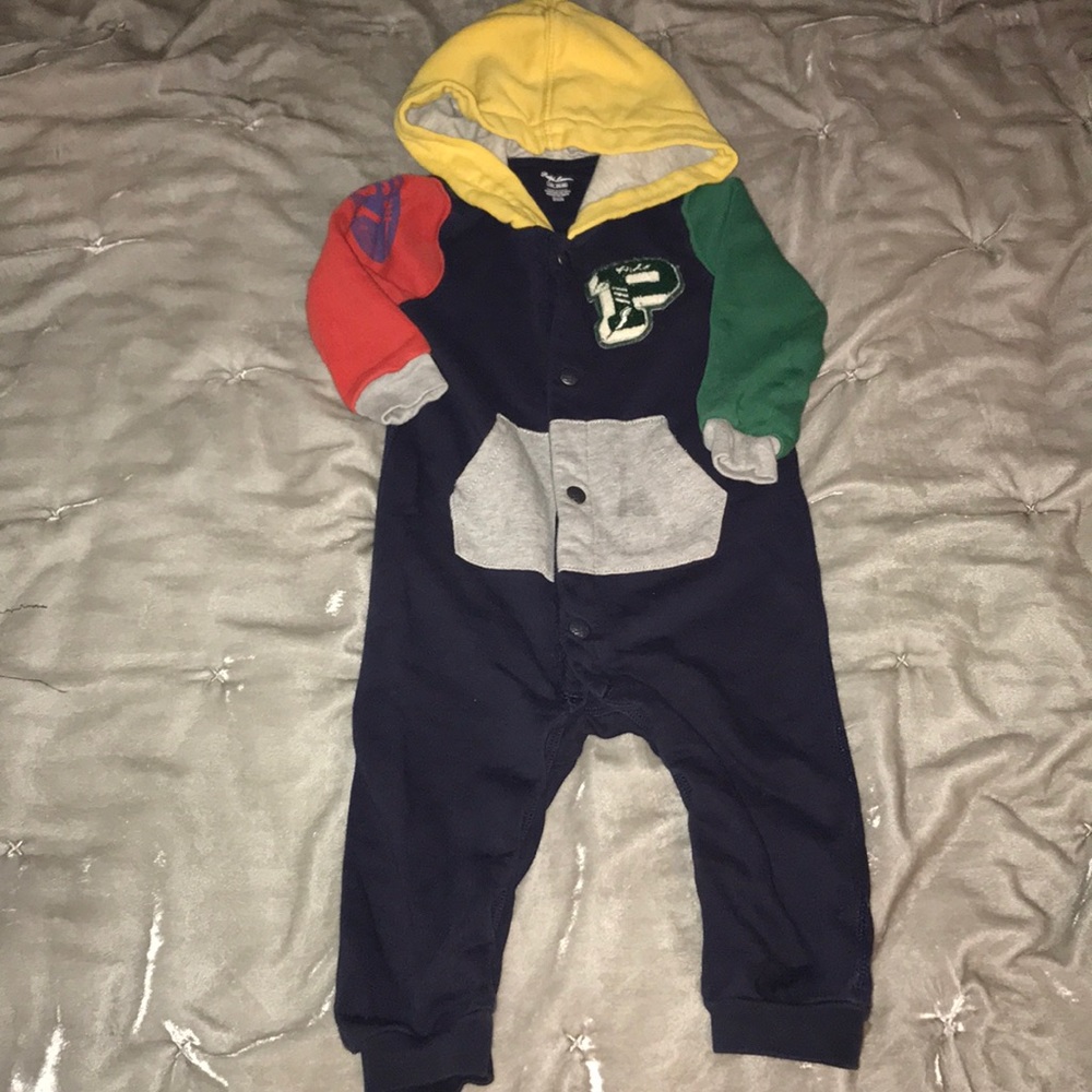 Polo by Ralph Lauren Muti Color Coverall